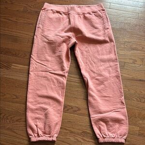 “Supreme” Coral Side Pocket Jogger Pants